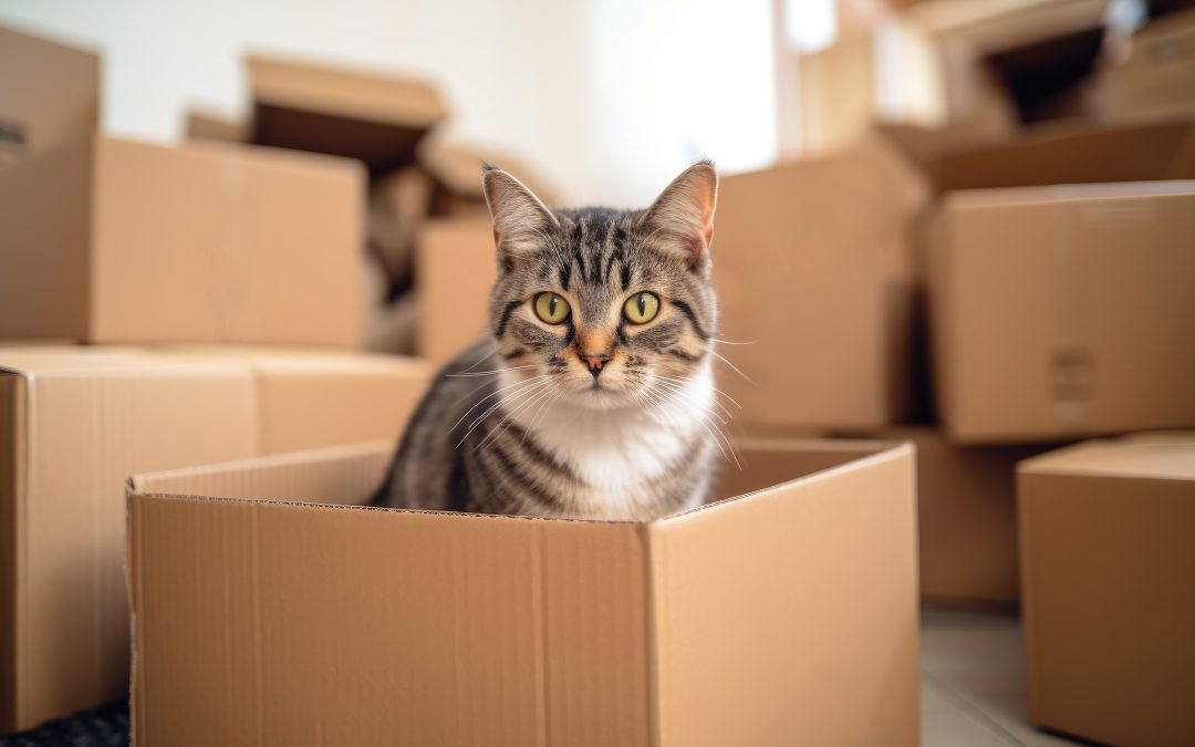 5 Handy Hacks for Moving Home with a Cat